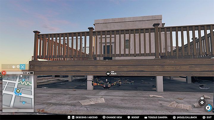 Kluczowe dane ukryte są na dachu jednego z budynków przy Lombard Street i możesz tam od razu podlecieć quadkopterem - Watch Dogs 2: Kluczowe dane 1-12, mapa, sekrety - Watch Dogs 2 - poradnik do gry