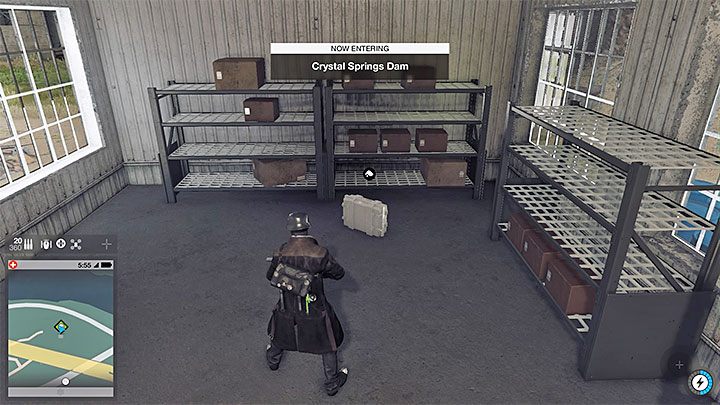 Pozbycie się wspomnianych obiektów pozwoli ci wskoczyć do budynku przez dach - Watch Dogs 2: Kluczowe dane 13-24, sekrety, porady - Watch Dogs 2 - poradnik do gry
