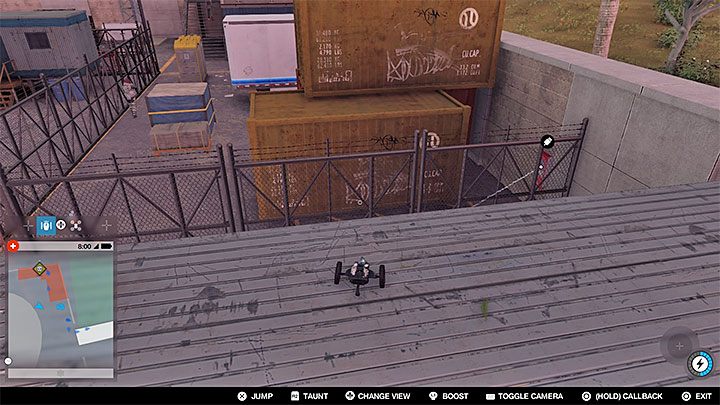 Musisz dotrzeć na tyły dużego budynku gdzie znajduje się strzeżony obszar - Watch Dogs 2: Kluczowe dane 13-24, sekrety, porady - Watch Dogs 2 - poradnik do gry