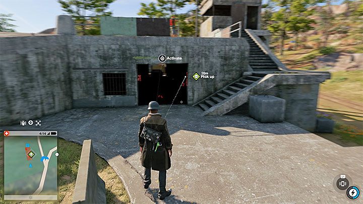Musisz zlokalizować pokazany na powyższym obrazku mały tunel, który jest obszarem strzeżonym - Watch Dogs 2: Kluczowe dane 13-24, sekrety, porady - Watch Dogs 2 - poradnik do gry