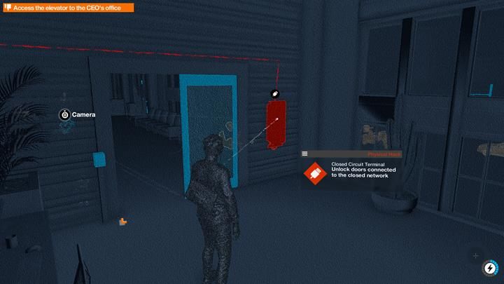 Na górze odblokuj drzwi do windy - Watch Dogs 2: Pod lupą, solucja, operacje główne - Watch Dogs 2 - poradnik do gry