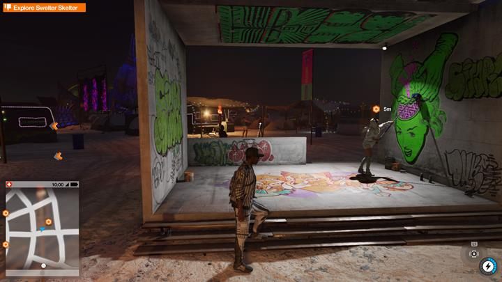 Porozmawiaj z każdym z hakerów i przekonaj, żeby się wszyscy spotkali na środku festiwalu - Watch Dogs 2: Pod lupą, solucja, operacje główne - Watch Dogs 2 - poradnik do gry