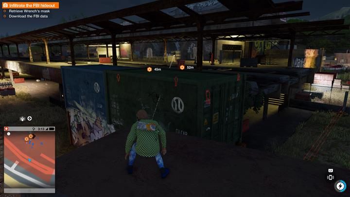 Odwróć uwagę strażników i przeskocz na drugą stronę - Watch Dogs 2: Śledzeni, solucja, operacje główne - Watch Dogs 2 - poradnik do gry