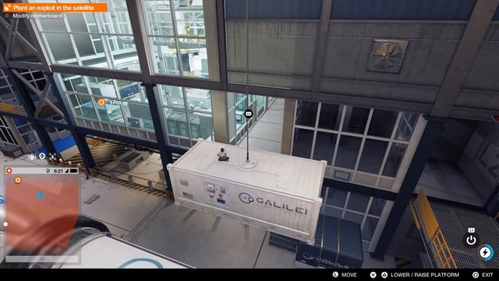 Ustaw kontener tak, by Marcus miał drogę do pokoju z macierzą - Watch Dogs 2: Zhakować cały świat, solucja, operacje główne - Watch Dogs 2 - poradnik do gry
