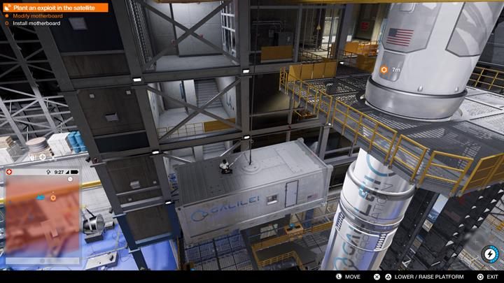 Udaj się na szczyt rakiety i zamontuj płytę główną - Watch Dogs 2: Zhakować cały świat, solucja, operacje główne - Watch Dogs 2 - poradnik do gry