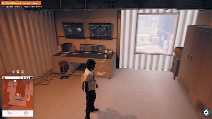 Z pomocą panelu odkryjesz położenie serwera - Watch Dogs 2: Made in China, solucja, operacje główne - Watch Dogs 2 - poradnik do gry