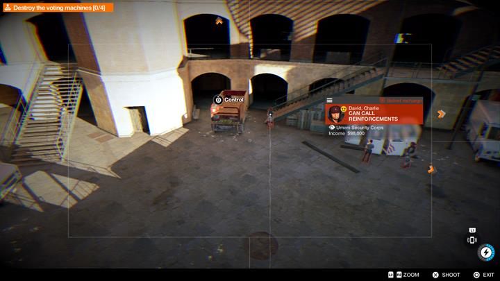 Z pomocą pojazdu, zniszcz pierwsze maszyny do głosowania - Watch Dogs 2: Cała władza w ręce mas, solucja, operacje główne - Watch Dogs 2 - poradnik do gry
