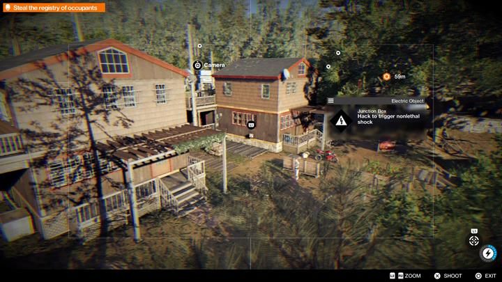 Z pomocą kamer, możesz unieszkodliwić niektórych strażników i ułatwić sobie infiltracje - Watch Dogs 2: Czciciele Mamony, solucja, operacje główne - Watch Dogs 2 - poradnik do gry