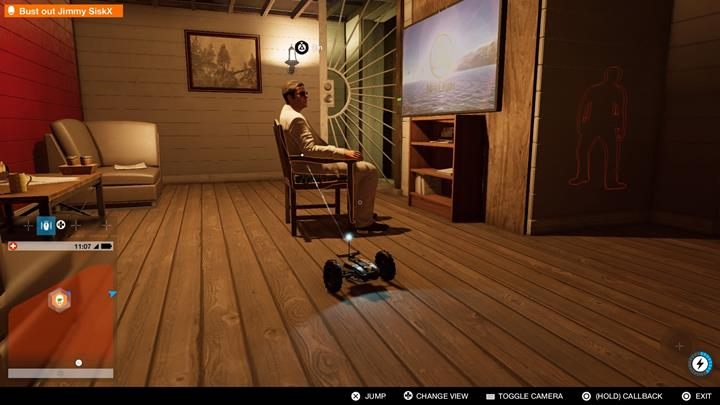 Użyj skoczka, żeby pozyskać dane i uwolnić Jimmiego - Watch Dogs 2: Czciciele Mamony, solucja, operacje główne - Watch Dogs 2 - poradnik do gry