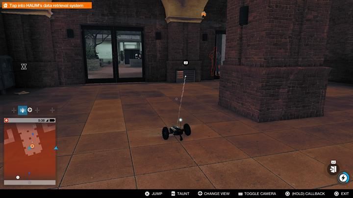 Strażnik obok szybu wentylacyjnego ma klucz dostępu - Watch Dogs 2: Haum czy Huam, solucja, operacje główne - Watch Dogs 2 - poradnik do gry