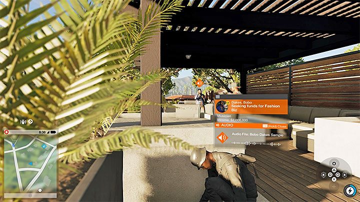 Użyj hakowania gdy Dakes będzie zajęty rozmową - Watch Dogs 2: Wysoka cena, solucja, operacje poboczne - Watch Dogs 2 - poradnik do gry