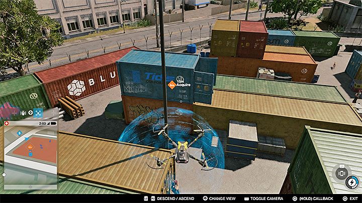 Quadkopter znacząco ułatwia rekonesans - Watch Dogs 2: Skoczek, quadkopter - porady - Watch Dogs 2 - poradnik do gry