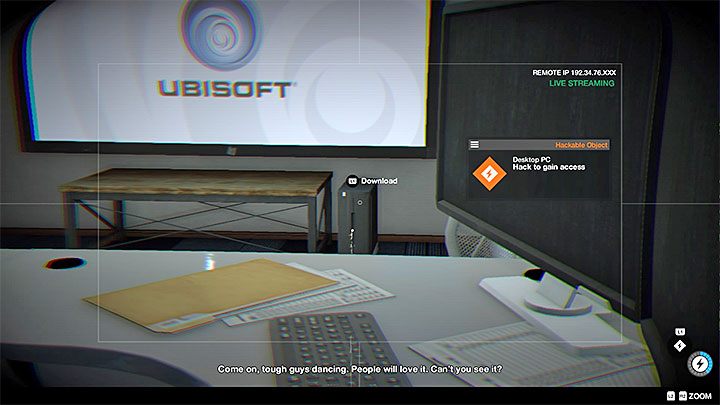 Komputer z trailerem gry Ubisoftu, który Marcus musi wykraść - Watch Dogs 2: Osiągnięcia/Trofea, lista - porady - Watch Dogs 2 - poradnik do gry