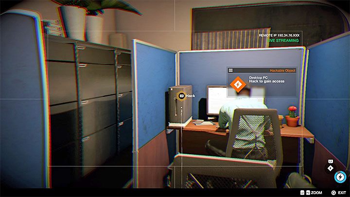 Komputer jest na lewo od pracownika banku - Watch Dogs 2: Demaskator (Whistleblower), solucja, operacje poboczne - Watch Dogs 2 - poradnik do gry