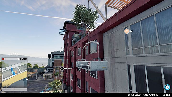 Wysunięty bardziej na południe punkt w Oakland (ten na południe od areny Blume) to dom demaskatora i w tym przypadku skrzynka znajduje się na dachu bloku - Watch Dogs 2: Demaskator (Whistleblower), solucja, operacje poboczne - Watch Dogs 2 - poradnik do gry