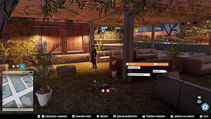 Do agentów możesz osobiście docierać, bądź też używać skoczka lub quadkoptera - Watch Dogs 2: Główny cel (Primary Target), solucja, operacje poboczne - Watch Dogs 2 - poradnik do gry