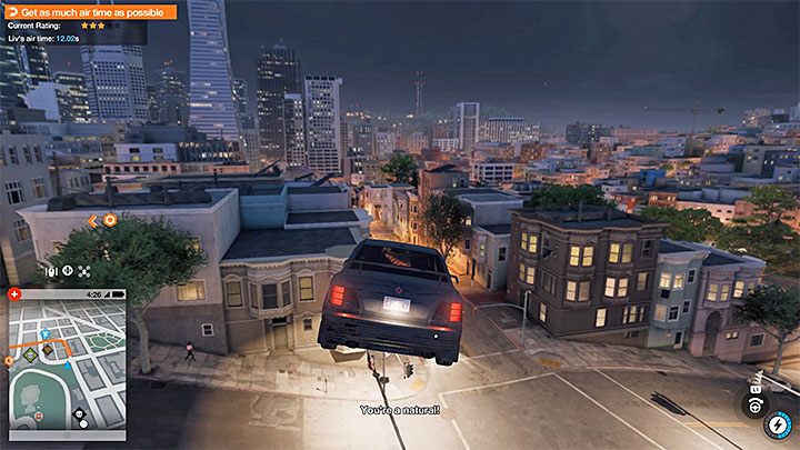 Staraj się żeby po odbiciu się z każdej skoczni wykonać daleki lot - Watch Dogs 2: Zlecenia Driver San Francisco, solucja, operacje poboczne - Watch Dogs 2 - poradnik do gry