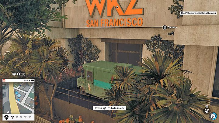 Malowanie to jest na dachu rozgłośni WKZ San Francisco i przedostanie się na dach budynku jest dość kłopotliwe - Watch Dogs 2: Malowania, elementy ubioru, unikalne pojazdy - mapa, sekrety - Watch Dogs 2 - poradnik do gry
