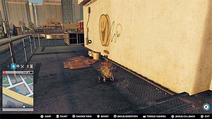 Wybierz skoczka i wskocz nim na dach auta - Watch Dogs 2: Malowania, elementy ubioru, unikalne pojazdy - mapa, sekrety - Watch Dogs 2 - poradnik do gry