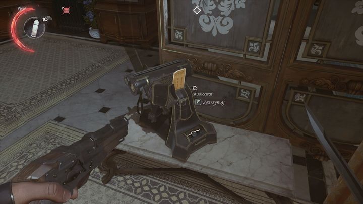 Audiograf #1. - Sekrety | Misja 1 - Długi dzień w Dunwall | Dishonored 2 - Dishonored 2 - poradnik do gry