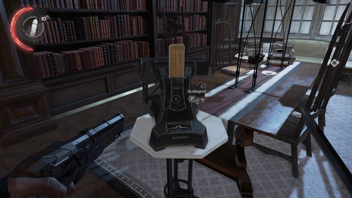 Audiograf #3. - Sekrety | Misja 1 - Długi dzień w Dunwall | Dishonored 2 - Dishonored 2 - poradnik do gry