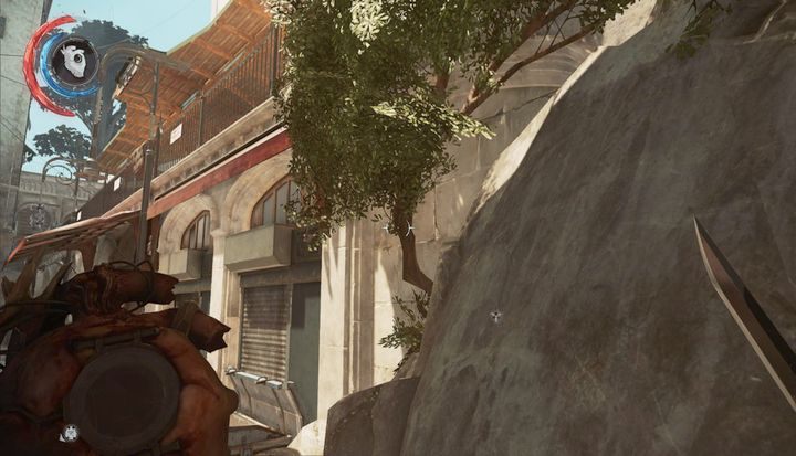 Przejście znajduje się z prawej strony. - Udaj się do instytutu Addermire | Misja 2 - Kraniec świata | Dishonored 2 - Dishonored 2 - poradnik do gry