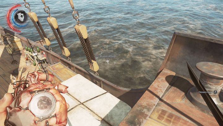 Runa znajduje się pod wodą. - Sekrety | Misja 2 - Kraniec świata | Dishonored 2 - Dishonored 2 - poradnik do gry