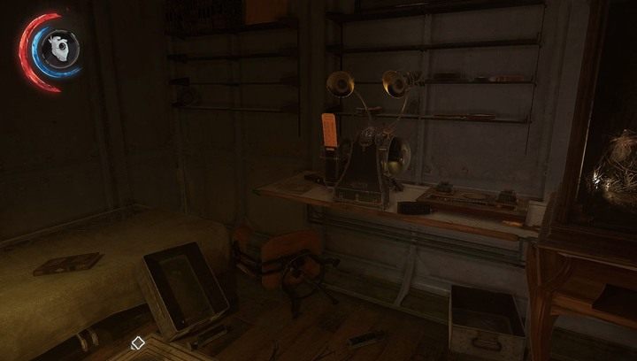 Audiograf w kajucie Sokołova. - Sekrety | Misja 2 - Kraniec świata | Dishonored 2 - Dishonored 2 - poradnik do gry