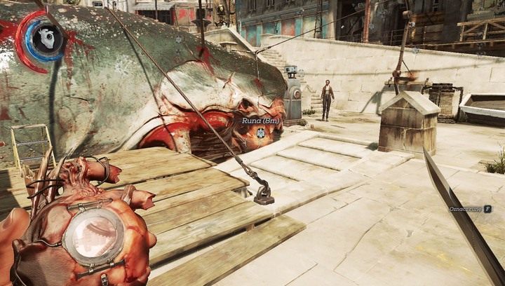 Runa znajduje się w paszczy wieloryba. - Sekrety | Misja 2 - Kraniec świata | Dishonored 2 - Dishonored 2 - poradnik do gry