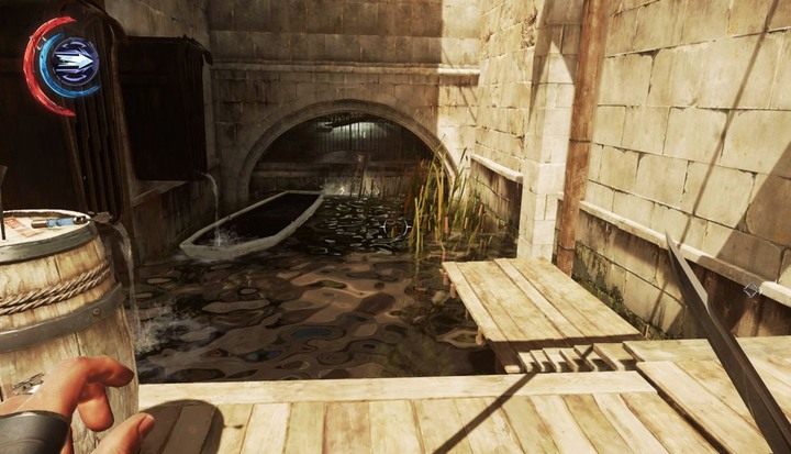 Runę znajdziesz w kanale. - Sekrety | Misja 2 - Kraniec świata | Dishonored 2 - Dishonored 2 - poradnik do gry