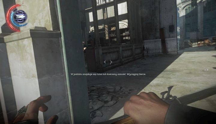 Poczekaj aż strażnicy się rozdzielą. - Przedostań się przez lobby | Misja 3 - Droga pani doktor | Dishonored 2 - Dishonored 2 - poradnik do gry