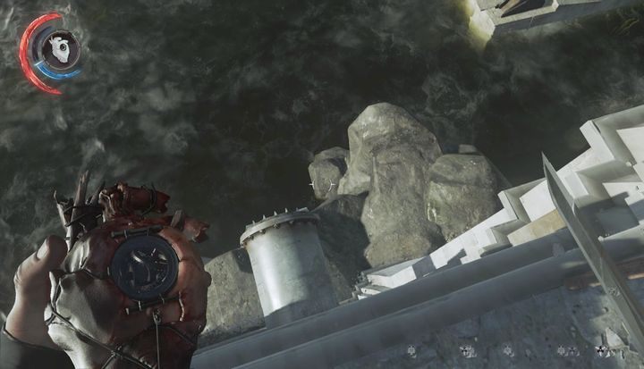 Pierwszy kościany amulet znajduje się pod kolejką. - Sekrety | Misja 3 - Droga pani doktor | Dishonored 2 - Dishonored 2 - poradnik do gry