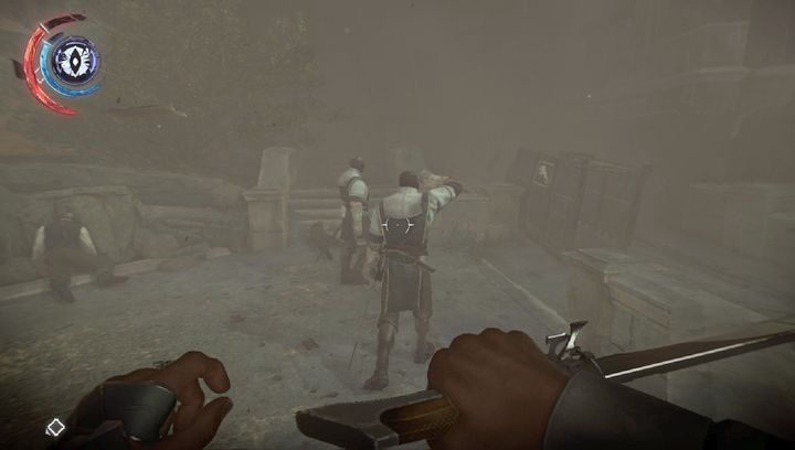 Pozbądź się strażników, którzy wykonywali egzekucje na cywilach. - Zdobądź ciało wicerewidenta Byrnea | Misja 6 - Dzielnica pyłu | Dishonored 2 - Dishonored 2 - poradnik do gry