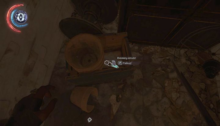 Kościany amulet leży w skrzyni, w mieszkaniu Lucii Pastor. - Sekrety | Misja 7 - Pęknięta tafla rzeczywistości | Dishonored 2 - Dishonored 2 - poradnik do gry