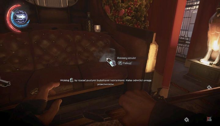 Kościany amulet znajduje się na tronie. - Sekrety | Misja 8 - Wielki Pałac | Dishonored 2 - Dishonored 2 - poradnik do gry