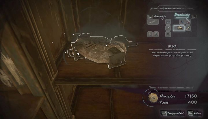 Runa znajduje się w sklepie. - Sekrety | Misja 9 - Śmierć cesarzowej | Dishonored 2 - Dishonored 2 - poradnik do gry