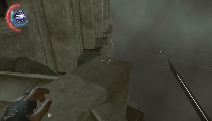 Skorzystaj z rur po prawej stronie, by dostać się do amuletu. - Sekrety | Misja 9 - Śmierć cesarzowej | Dishonored 2 - Dishonored 2 - poradnik do gry