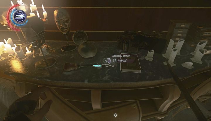 Kościany amulet znajduje się na komodzie. - Sekrety | Misja 9 - Śmierć cesarzowej | Dishonored 2 - Dishonored 2 - poradnik do gry