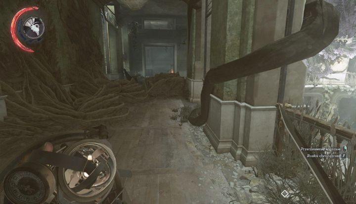 Wejdź do pomieszczenia i zajmij się robotnikami. - Eksploracja posiadłości Stiltona | Misja 7 - Pęknięta tafla rzeczywistości - Dishonored 2 - poradnik do gry