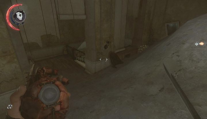 Zejdź do piwnicy. - Eksploracja posiadłości Stiltona | Misja 7 - Pęknięta tafla rzeczywistości - Dishonored 2 - poradnik do gry