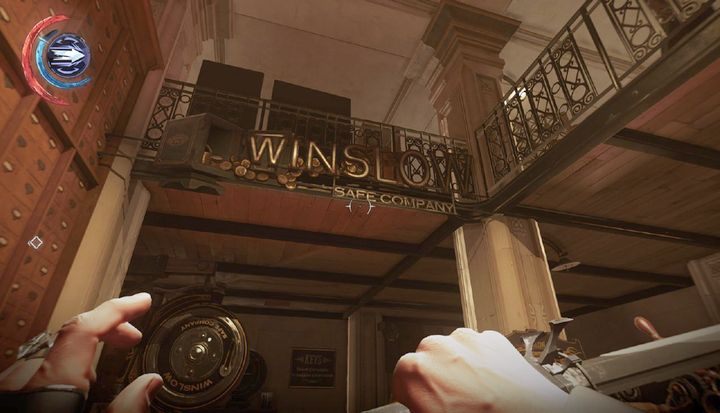 Poczekaj aż strażnik skończy rozmawiać ze sklepikarzem. - Znajdź wejście do Wielkiego Pałacu | Misja 8 - Wielki Pałac | Dishonored 2 - Dishonored 2 - poradnik do gry