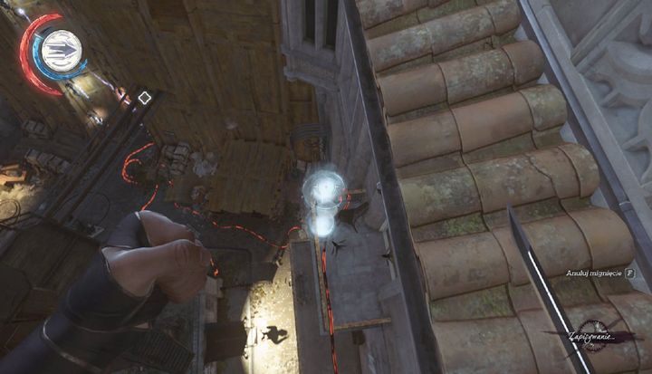 Wskocz na balkon, by dostać się do zainfekowanego mieszkania. - Znajdź wejście do Wielkiego Pałacu | Misja 8 - Wielki Pałac | Dishonored 2 - Dishonored 2 - poradnik do gry