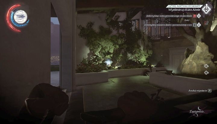 Użyj mignięcia, by dostać się do ogara i strażniczki. - Wyeliminuj diuka Abele | Misja 8 - Wielki Pałac | Dishonored 2 - Dishonored 2 - poradnik do gry