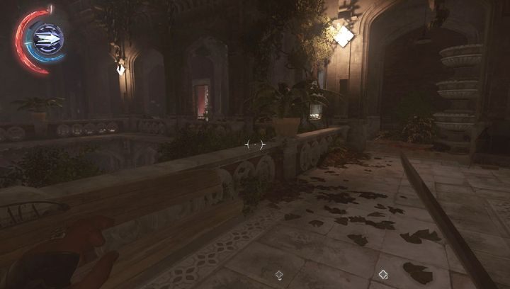 Wejdź do pierwszego okna i zabierz ze stolika soczewki oraz notatkę. - Wyeliminuj Breannę Ashworth | Misja 5 - Cesarskie Konserwatorium | Dishonored 2 - Dishonored 2 - poradnik do gry