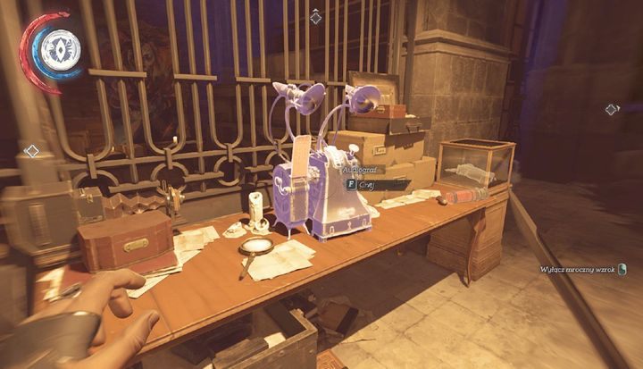 Audiograf oraz runa. - Sekrety | Misja 5 - Cesarskie Konserwatorium | Dishonored 2 - Dishonored 2 - poradnik do gry