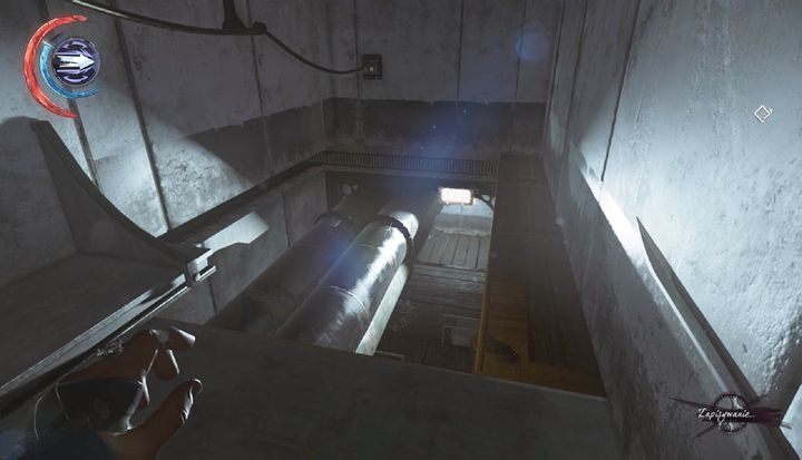 Zeskocz w dół. - Wyeliminuj Kirina Jindosha | Misja 4 - Mechaniczna rezydencja | Dishonored 2 - Dishonored 2 - poradnik do gry