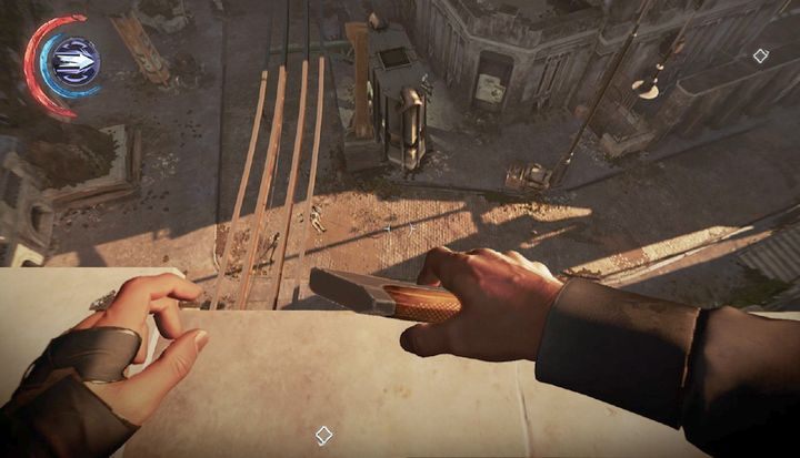 Pozbądź się wiedźm patrolujących teren. - Uwolnij Antona Sokołowa | Misja 4 - Mechaniczna rezydencja | Dishonored 2 - Dishonored 2 - poradnik do gry