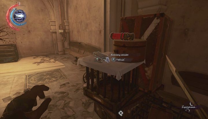 Kościany amulet. - Sekrety | Misja 4 - Mechaniczna rezydencja | Dishonored 2 - Dishonored 2 - poradnik do gry