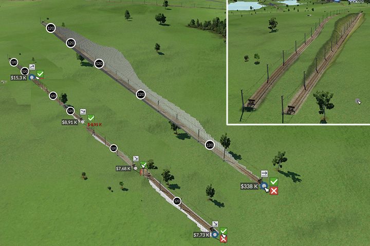 Różnica kosztów w budowaniu dróg lub torów może być kolosalna, jeśli będzie źle rozplanowana. Jednak tańszy odcinek przekłada się na krętą lub nierówną trasę. - Budowanie dróg, kolei, przystani i lotnisk w Transport Fever - Transport Fever - poradnik do gry
