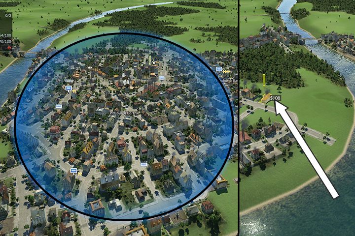 Lokacja drugiej wskazówki jest losowa w Pittsburgh Central. Dom dr. Browna jest w Northside. - Misja 2 - Industrializacja w Transport Fever - Transport Fever - poradnik do gry